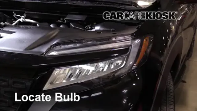 2019 Honda Passport Elite 3.5L V6 Lights Highbeam (replace bulb)